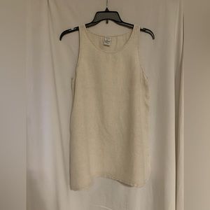 Natural Linen Tunic.